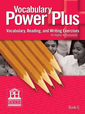 cover image of Vocabulary Power Plus for Higher Achievement